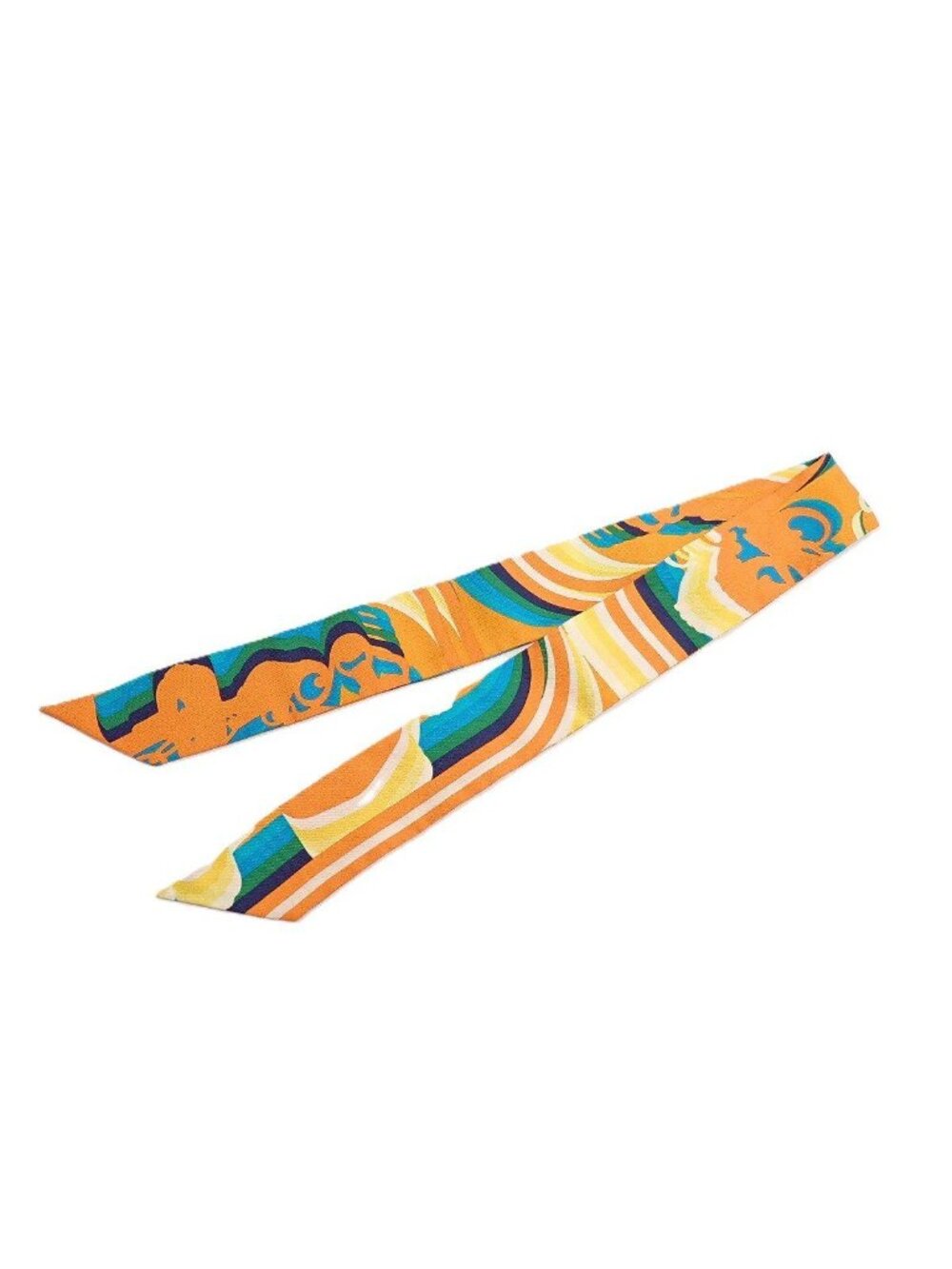 Hermes Scarf Orange - Picture 2 of 10